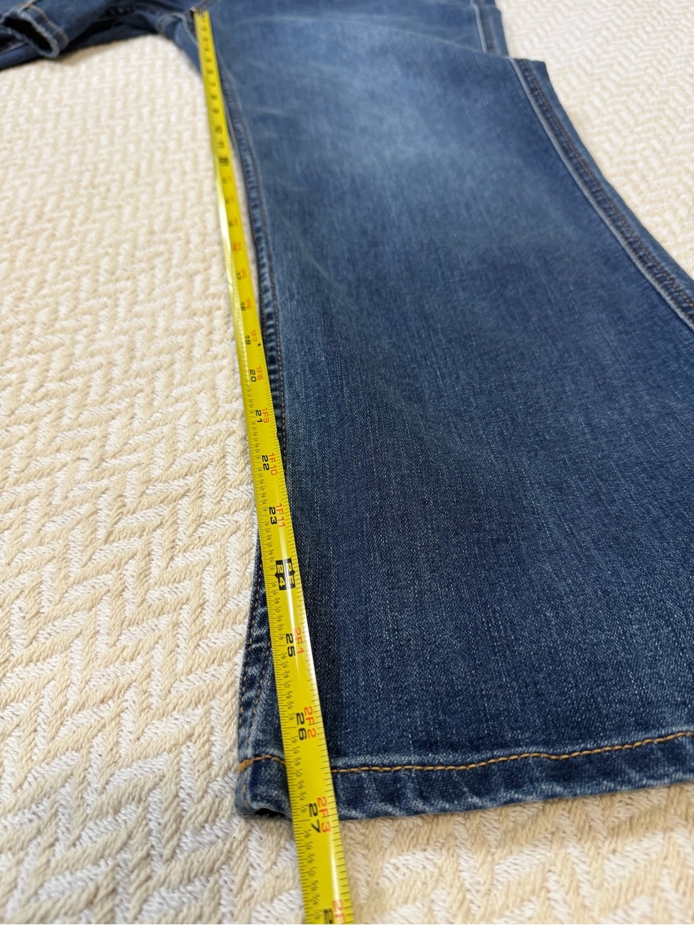 Vigoss Jagger Mid Rise Bootcut Jeans 32 P01957A Classic Wash - Picture 11 of 14